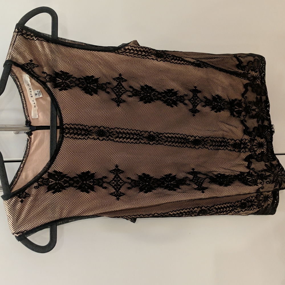 Max Studio zip back tank size medium